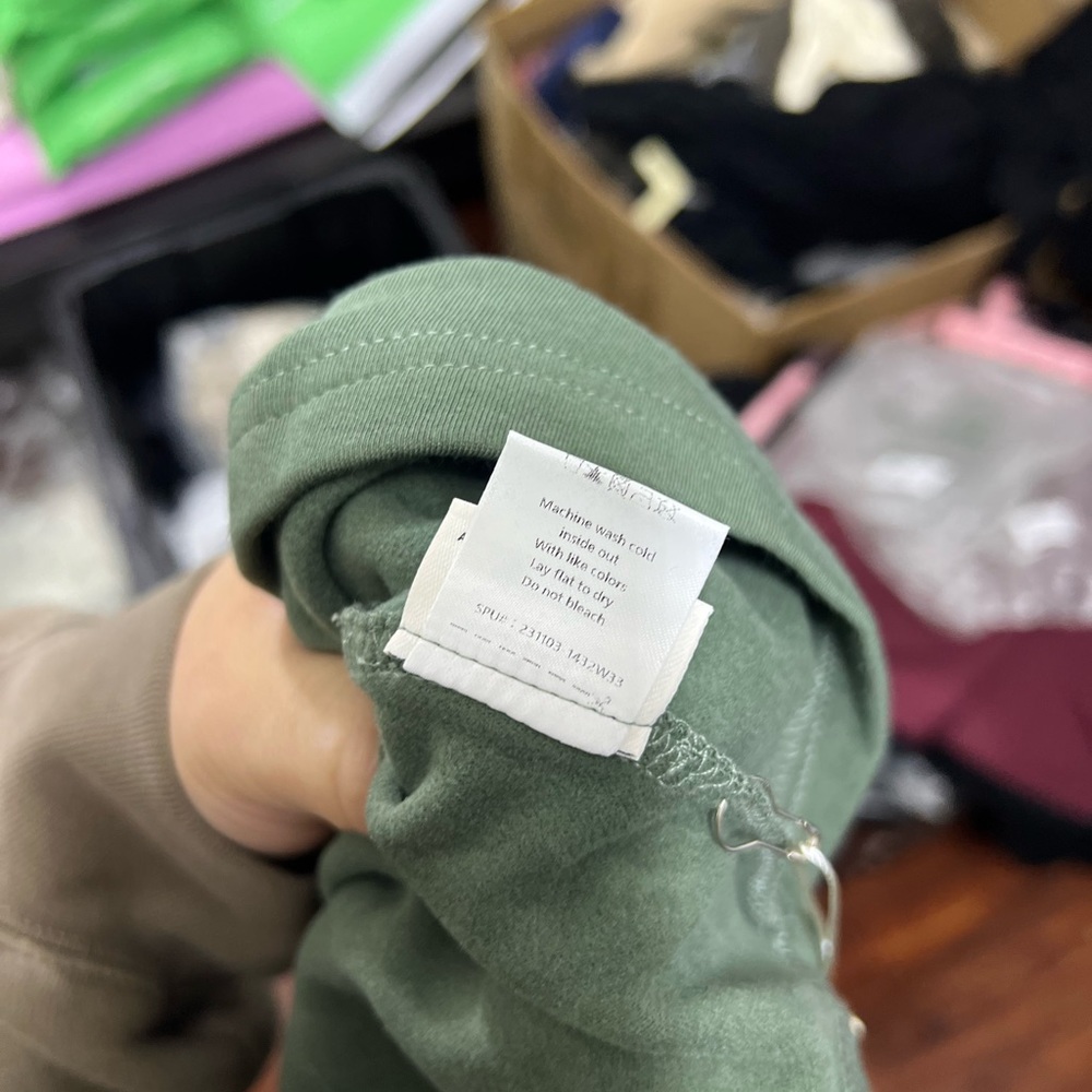 OGL Ruched Side Mermaid Maxi Skirt-Brushed Inside - Picture 6 of 8